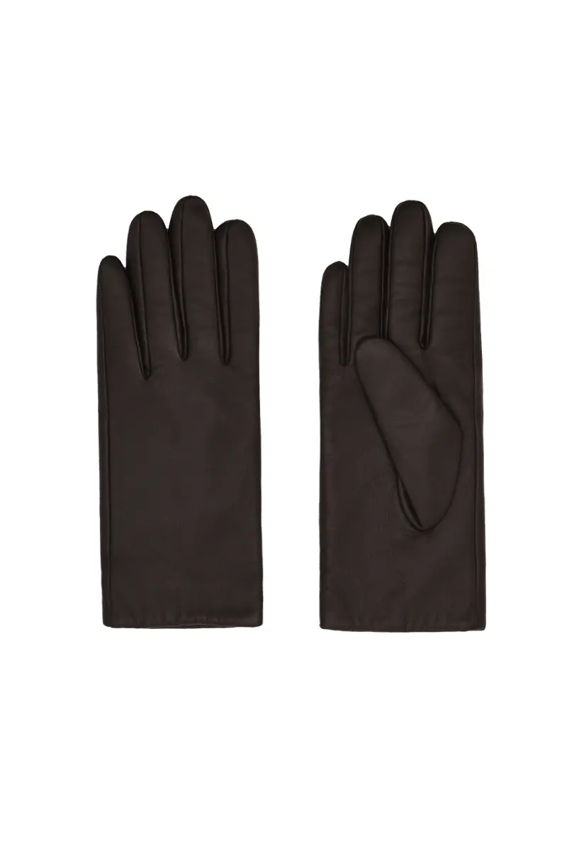 Кожаные перчатки (6,5)