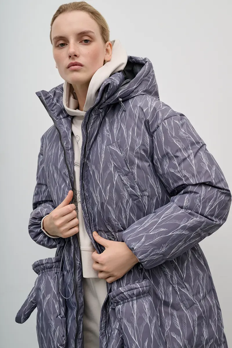 Пуховое пальто