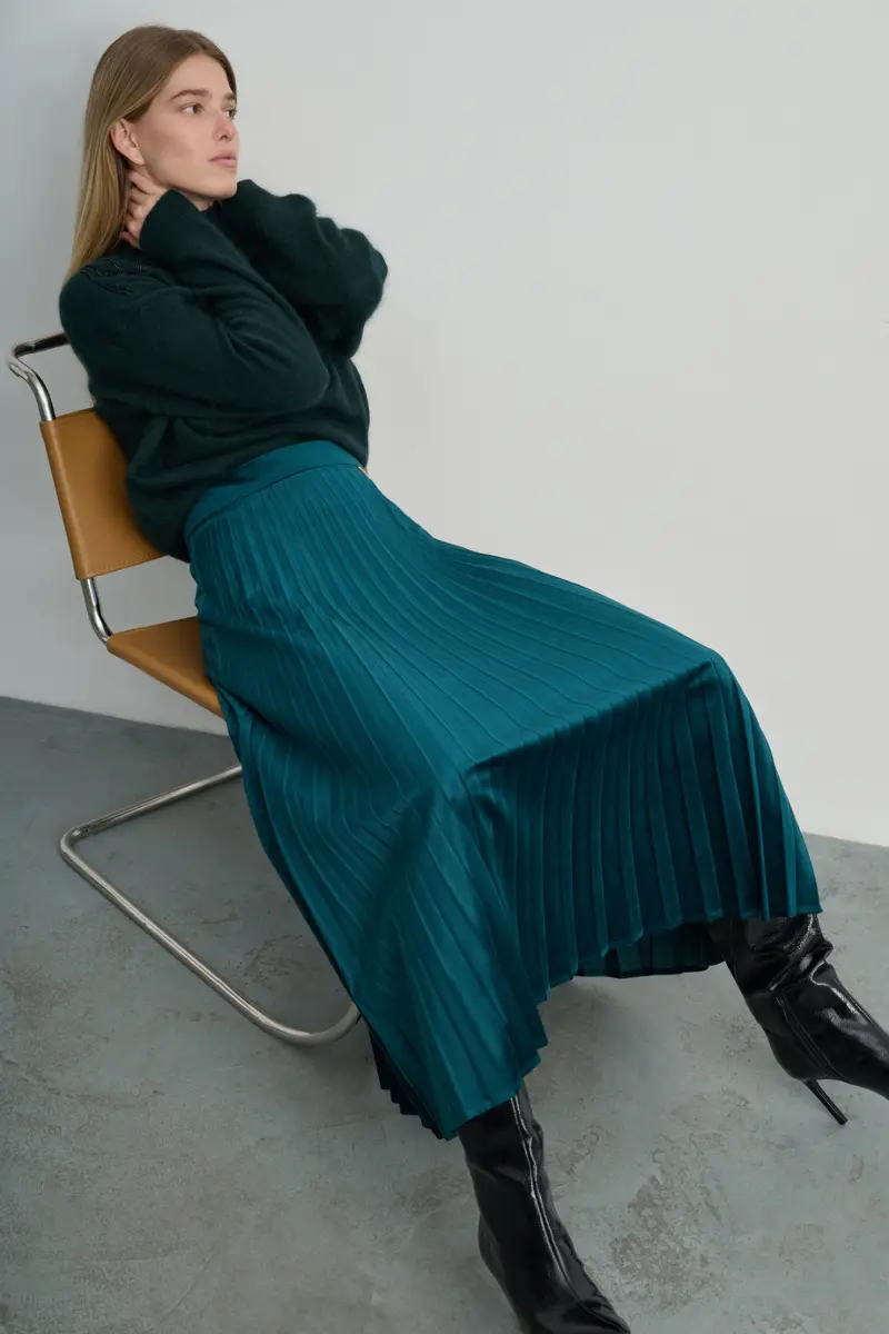 Плиссированная юбка