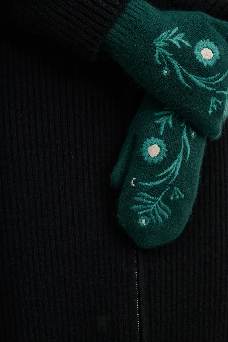 Вязаные варежки (U)