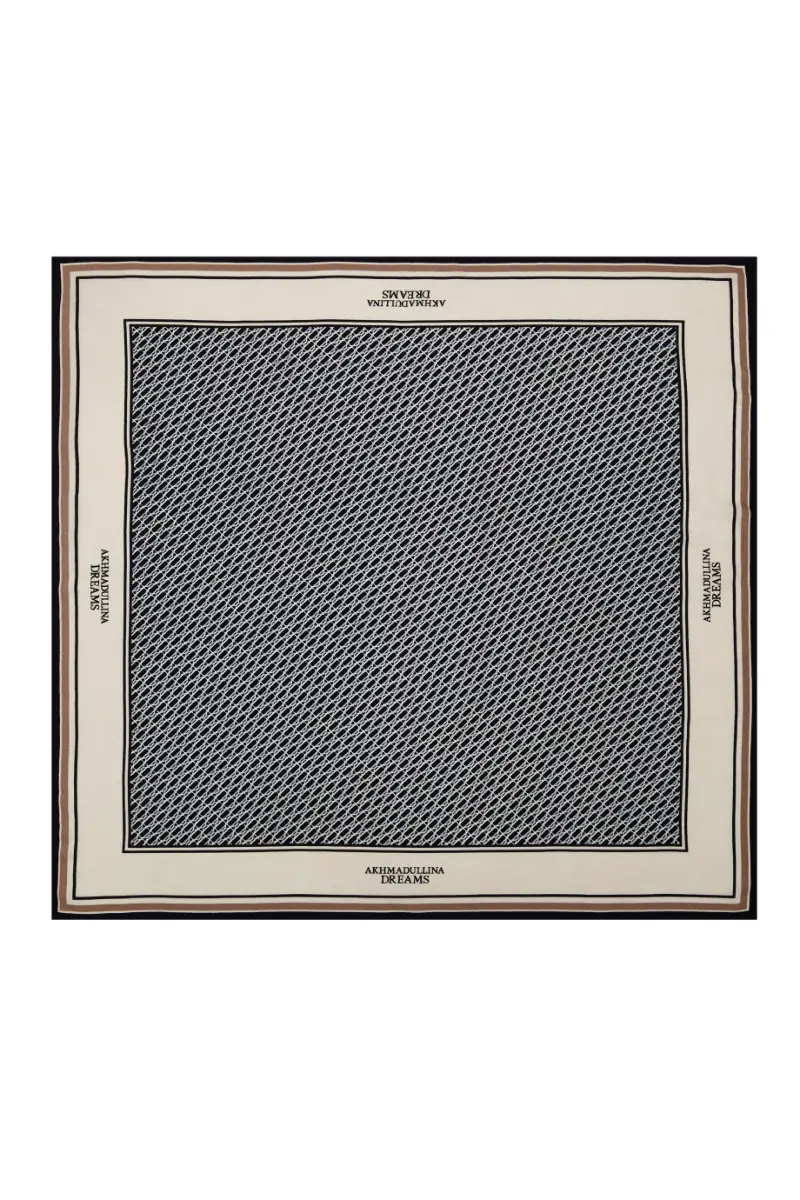 Платок из шерсти и шелка (U)