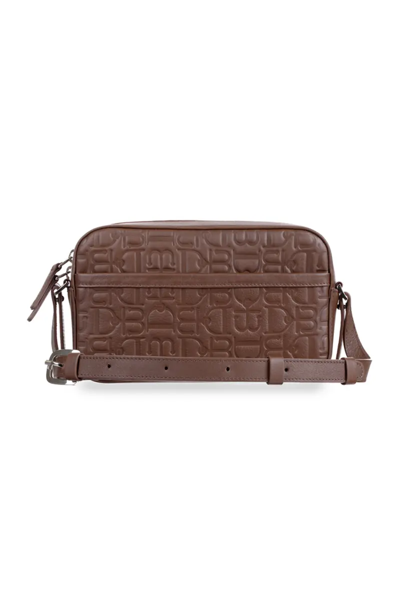 Кросс-боди Dreams с тиснением Brown (U)