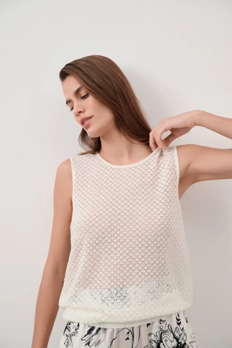 Трикотажный топ