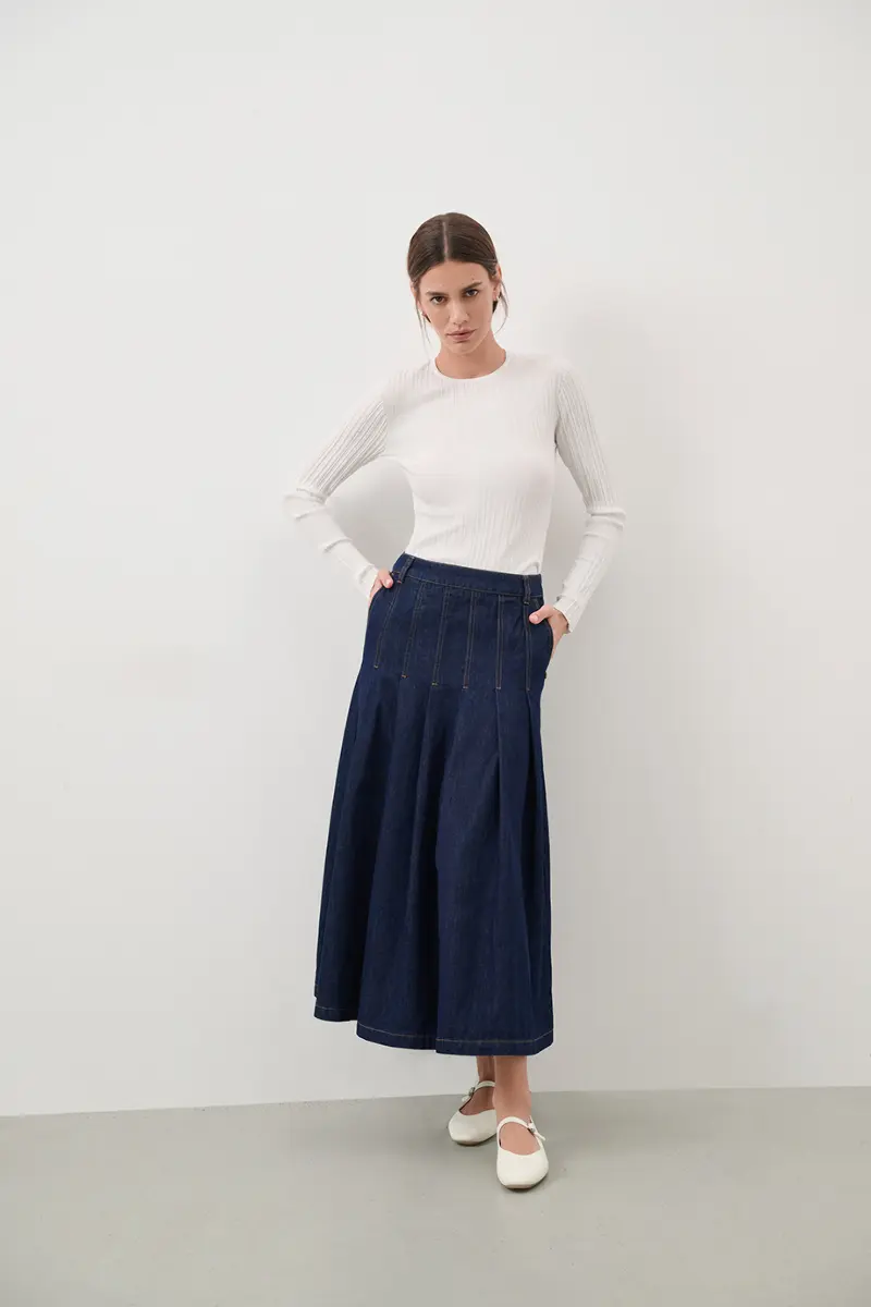 Джинсовая юбка