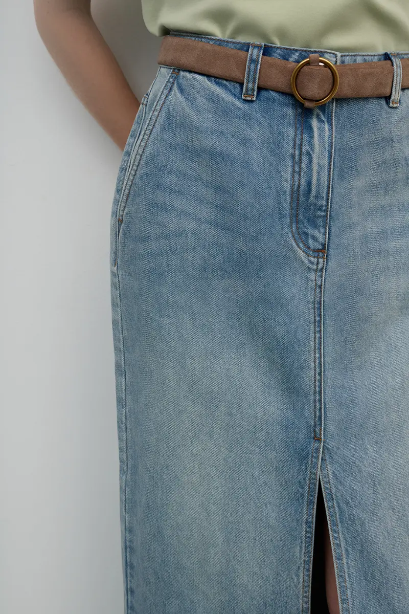 Джинсовая юбка